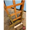 Image 8 : Antique Fairbanks - Morse 2 Wheel Dolly : Cast Iron Wheels (Measures : 43"H x 22"W x 18"D)