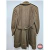 Image 8 : Canadian Army Post War "Great Coat" : (Size Unknown)  (Note : Coat Has Been Hemmed on Bottom)