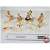 Image 1 : THE WORLD OF KRYSTONIA Figurines w/Swarovski Crystal (6): Panton International Stoke-On-Trent Englan