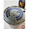 Image 4 : CO-OP HD7 OIL CANS (9) (6 Full) (All Measure : 6-1/2"H x 4"Dia)