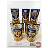 Image 5 : CO-OP HD7 OIL CANS (9) (6 Full) (All Measure : 6-1/2"H x 4"Dia)