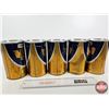 Image 2 : CO-OP HD7 OIL CANS (5) (Full) (All Measure : 6-1/2"H x 4"Dia)
