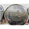 Image 6 : CO-OP HD7 OIL CANS (5) (Full) (All Measure : 6-1/2"H x 4"Dia)