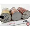 Image 8 : ESSO OIL CANS (3) : - EXTRA Multigrade - Automatic Transmission Fluid - Mineralube (All Measure : 6-