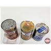 Image 4 : ESSO OIL CAN COMBO (3) : (All Full) - EXTRA Multigrade 5W-30 (Measures : 6-1/2" x 4"Dia) - Automatic