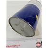 Image 5 : SHELL Rimula CT Oil Can : Series 3 (Cardboard) (Full)  (Note : Leaking) (Measures : 6-1/2"H x 4"Dia)