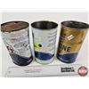 Image 4 : TEXACO OIL CANS (3) : Havoline (All Measure : 6-1/2"H x 4"Dia)