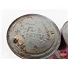 Image 5 : ESSO OIL CANS (3) : Essolube HD (All Full) (All Measure : 6-1/2"H x 4"Dia)