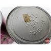 Image 6 : ESSO OIL CANS (3) : Essolube HD (All Full) (All Measure : 6-1/2"H x 4"Dia)