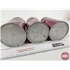 Image 7 : ESSO OIL CANS (3) : Essolube HD (All Full) (All Measure : 6-1/2"H x 4"Dia)