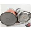Image 6 : GULF OIL CANS (2) : - Super Plus OW30 Arctic (Cardboard) - Premium 10W-30 Hydrotreated (Both Measure