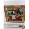Image 10 : Vintage Collectors Group : Incl. - Chalkboard Tablet (Measures : 10-1/2"H x 8-1/2"D) - Apple Crate (