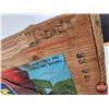 Image 13 : Vintage Collectors Group : Incl. - Chalkboard Tablet (Measures : 10-1/2"H x 8-1/2"D) - Apple Crate (