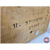 Image 9 : Vintage Collectors Group : Incl. - Chalkboard Tablet (Measures : 10-1/2"H x 8-1/2"D) - Apple Crate (