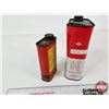 Image 4 : COMBO (2) :  - CAPO Separator Oil Tin (Full) - CIL Cleaner and Polish Tin (CAPO Measures : 6-3/4"H x