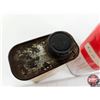 Image 6 : COMBO (2) :  - CAPO Separator Oil Tin (Full) - CIL Cleaner and Polish Tin (CAPO Measures : 6-3/4"H x