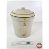 Image 1 : MEDALTA 6 Gallon Crock w/Lid  (Measures Without Lid : 15"H x 14"Dia)