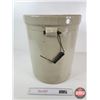 Image 4 : MEDALTA 10 Gallon Crock (Note : One Wire Handle Broken) (Measures : 19"H x 15"Dia)