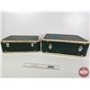 Image 11 : Suitcase Set (2) & "The Canadian Spellers" Schoolbook  (Largest Suitcase : 17"H x 21"W x 7-1/2"D)