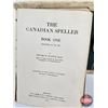 Image 14 : Suitcase Set (2) & "The Canadian Spellers" Schoolbook  (Largest Suitcase : 17"H x 21"W x 7-1/2"D)