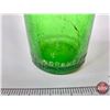 Image 8 : Orange Crush Green Bottle : Embossed : (c. 1920's - 1940's) "Orange Crush Bottle Co" (Measures : 8"H