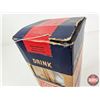 Image 6 : Vintage Pepsi-Cola Paper Straw Dispenser Box : (Double Dot) (c/w 51 Straws) (Measures : 10-3/4"H x 3