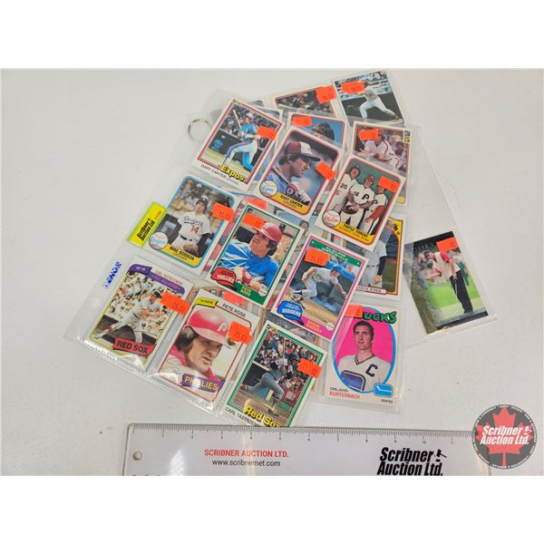 Collector Sports Cards ( 22) : Mostly Baseball