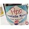 Image 9 : Pepsi Fountain Syrup Jugs : (1 Gallon) : (3) (Each Measures 12"H)