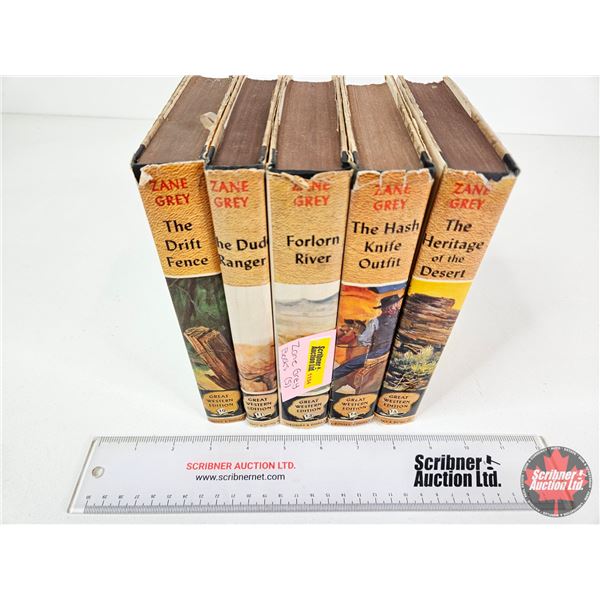 Hardcover Books : Zane Grey : (5)