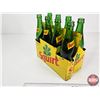 Image 3 : Squirt 16 oz. Bottles (8) : c/w Cardboard Carrier (Total Measures : 11"H x 10-1/2"W x 5-1/2"D)