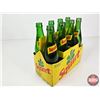Image 4 : Squirt 16 oz. Bottles (8) : c/w Cardboard Carrier (Total Measures : 11"H x 10-1/2"W x 5-1/2"D)