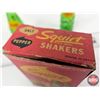 Image 6 : Squirt Promotional Salt & Pepper Shakers : (c/w Original Box) (Box Measures : 4-3/4"H x 3-1/4"W x 1-
