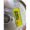 Image 9 : PP Two Cycle and Outboard Motor Oil Can (Cardboard) (Measures : 5-1/2"H x 4"Dia)