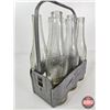 Image 4 : Vintage Pepsi-Cola 6 Bottle Stadium Carrier : (Double Dot) : - c/w Pepsi-Cola Bottles (Embossed) (6)