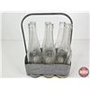 Image 6 : Vintage Pepsi-Cola 6 Bottle Stadium Carrier : (Double Dot) : - c/w Pepsi-Cola Bottles (Embossed) (6)