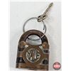 Image 9 : Vintage Padlocks (5) : (Note: One c/w Key)