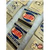 Image 2 : Vintage 1940's WWII Pepsi-Cola "Double Dot" Matchbook Set (48) : Featuring Military Unit Insignias :