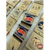 Image 3 : Vintage 1940's WWII Pepsi-Cola "Double Dot" Matchbook Set (48) : Featuring Military Unit Insignias :