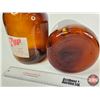 Image 6 : Brown Fountain Syrup Jugs : (1 Gallon) : (2) - Diet 7UP - Orange Crush (Each Measures 12"H)