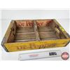 Image 1 : Dr. Pepper Wood Crate (1968) (Measures : 4"H x 18-1/2"W x 12"D)