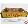 Image 6 : Dr. Pepper Wood Crate (1968) (Measures : 4"H x 18-1/2"W x 12"D)