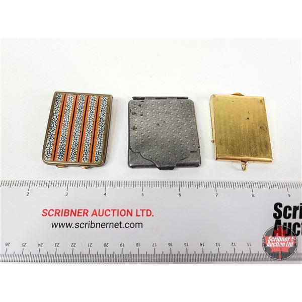 Matchbook Holders (3) : - Lewis 66 Whiskey - Generic (2)