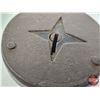Image 5 : Large Round Iron Padlock  (Note : No Key)