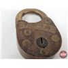Image 9 : Vintage/Antique Padlocks (3) (Note : No Keys)