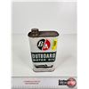 Image 1 : B/A Outboard Motor Oil Tin (Full) (Measures : 8-1/2"H x 4-1/2"W x 2-1/2"D)