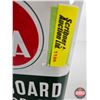 Image 7 : B/A Outboard Motor Oil Tin (Full) (Measures : 8-1/2"H x 4-1/2"W x 2-1/2"D)
