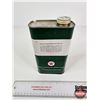 Image 3 : TEXACO Outboard Motor Oil Tin (Mostly Full) (Measures : 8-1/2"H x 4-1/2"W x 2-1/2"D)