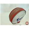 Image 13 : Esso Extra Gas Pump Globe (Metal Frame & Glass) (Measures : 19-1/2"H x 17-1/2"W x 7"D)