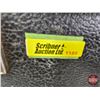 Image 11 : Vintage Hardshell Suitcase  (Measures : 9"H x 26"W x 14"D)