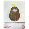 Image 1 : Antique Padlock (Note : No Key)